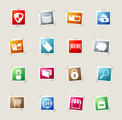 E-commerce simply icons