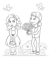 Couple in love