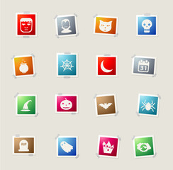 Halloween simply icons