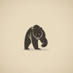 Fototapeta premium Bear symbol