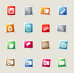 Office simple icons