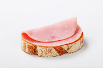 bread with ham