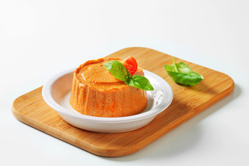 Roasted vegetable chickpea pate