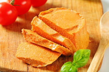 Roasted vegetable chickpea pate