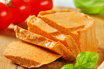Roasted vegetable chickpea pate