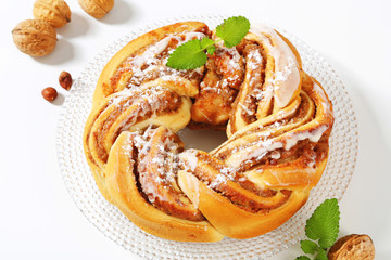 Easter Walnut Wreath