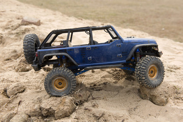 Off-road vehicle model car