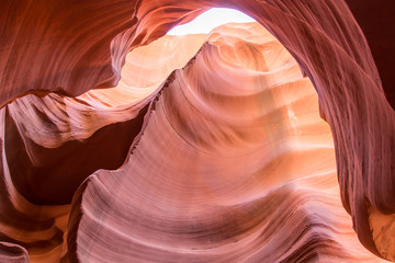 Antelope Canyon, Schlucht, Sandstein, Lake Powell, USA, Utah, Page, Tag, Sommer