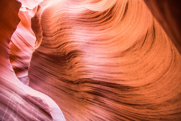 Antelope Canyon, Schlucht, Sandstein, Lake Powell, USA, Utah, Page, Tag, Sommer