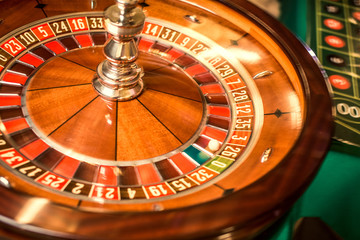 Gambling in casinos.