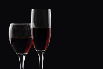 Red wine ad background