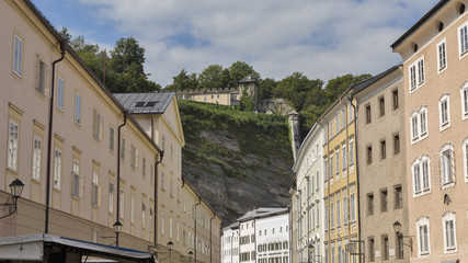 Salzburg cityscape, Austria