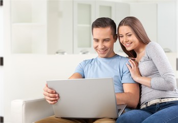 Fototapeta premium Laptop.