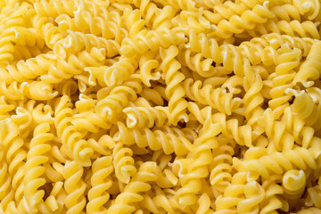 Raw pasta - background food concept