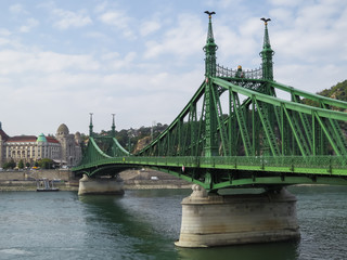 Liberty Bridge, Budapest, Hungary