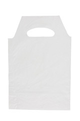 plastic bag on a white background