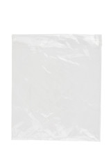 plastic bag on a white background