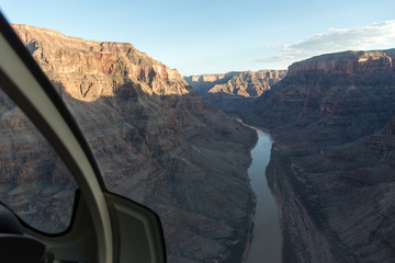 Grand Canyon, Luftaufnahme, Helikopter, Hubschrauber, USA, Nevada, Colorado River, Naturwunder, Nationalpark © ThoPics