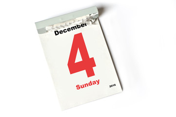 4. December 2016