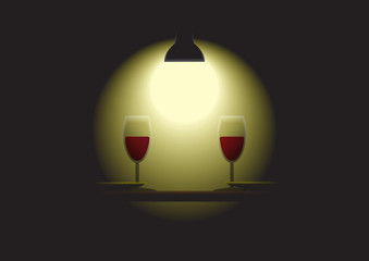 Obraz premium Dinner table