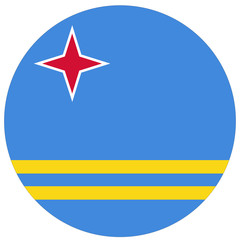 Fototapeta premium Aruba flag