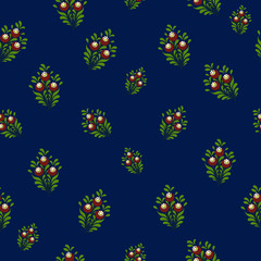 Simple floral pattern background.