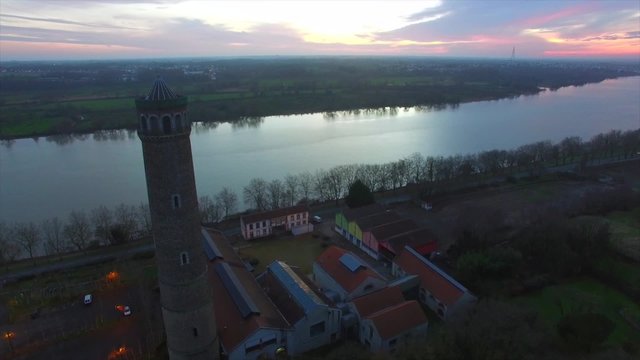 la loire vue d'en haut