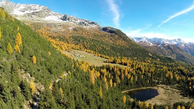 Alpeggio e lago alpino - Alpe Entova
