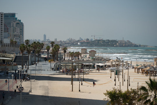 Tel Aviv city beach