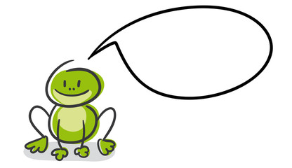 Stick Figure Series Green
