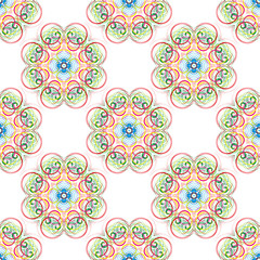 Seamless pattern background. Elegant luxury texture for wallpapers, backgrounds and page fill.