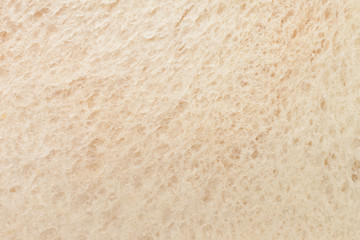 Texture of cross cut white bread