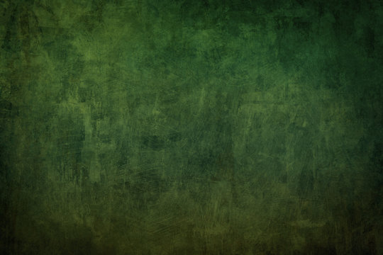 green grunge texture or background