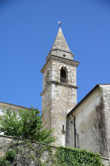 Fototapeta na wymiar Kirche in Motovun, Kroatien