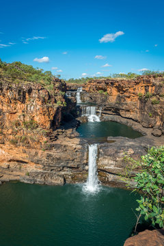 Fototapeta Mitchell Falls, Mitchell River, Kimberley, Western Australia