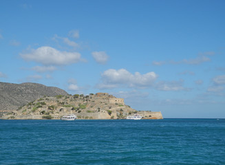 Naklejka premium Spinalonga, Kreta