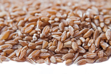 Groats spelt. Background