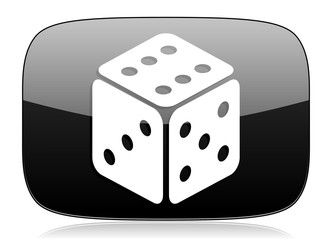 game black glossy web modern icon
