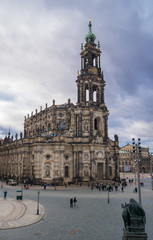Fototapeta na wymiar Cathedral of the Holy Trinity. Dresden, Germany
