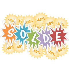 French sale, soldes