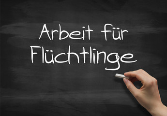Arbeit für Flüchtlinge 