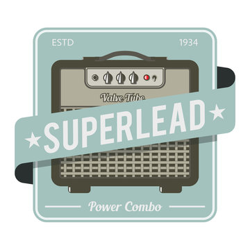 Vintage Amplifier Badge