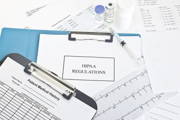 Naklejka na ściany i meble HIPAA Regulations