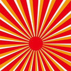 背景　和風　日の出