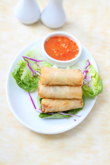Deep fried spring roll