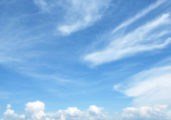 blue sky