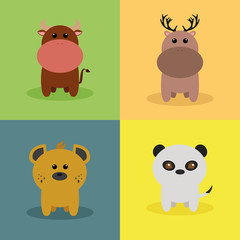 Cute Cartoon Animals