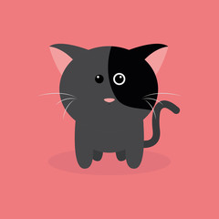 Cute Cartoon cat