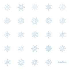 Abstract Snow Flake