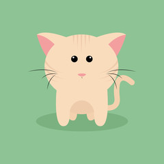 Cute Cartoon cat